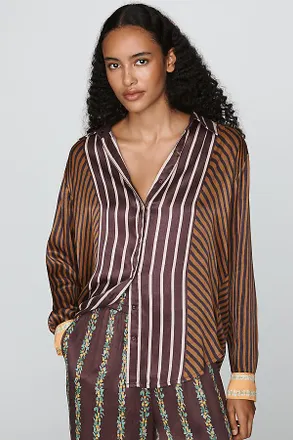 Anthropologie Conditions Apply Blooming Blouse