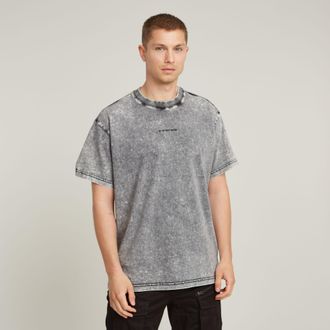 G-Star Washed Loose T-Shirt - Zwart - Heren