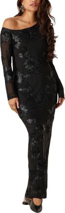 Refined Department Liv Midi Jurk - Dames - Avondkleed - Zwart - M - Polyester - Kleedjes