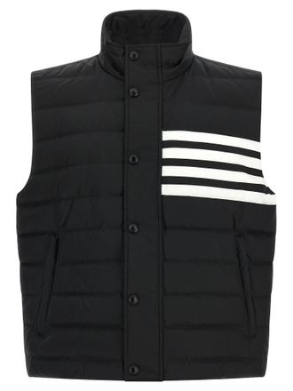 Thom Browne Mens 4 Bar Vest