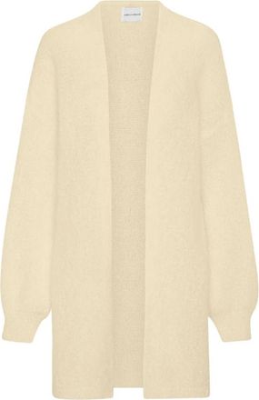 Americandreams Lee Midi Vest - Dames - Vesten - Beige - S/M - Wol - Truien & Vesten