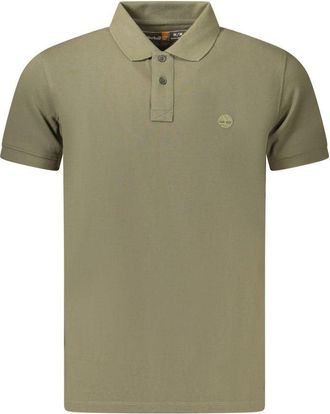 Timberland Groen Katoenen Herenpoloshirt