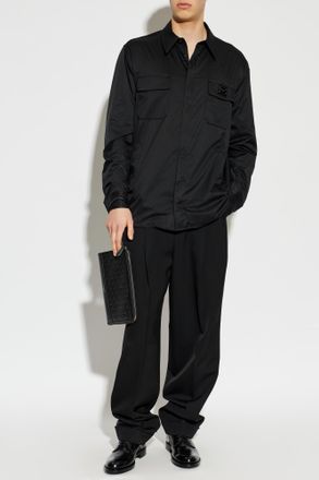 Dolce & Gabbana Shirt With Pockets, Mens, Black