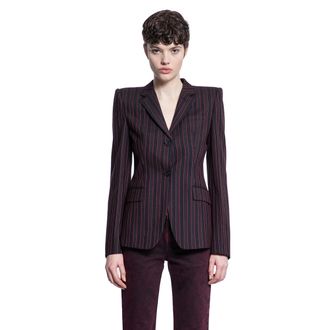Alexander McQueen Pinstripe Single-breasted blazer