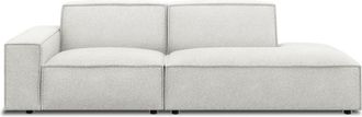 Castlery Customized White Performance Side Chaise Sofa Right Facing | Jonathan by Castlery, Grey, Castlery Furniture