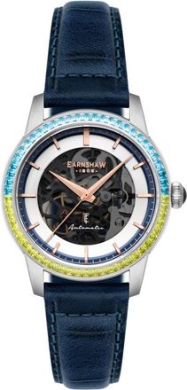 Earnshaw Glory Automatic Blue Dial Mens Watch ES-8301-03