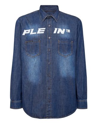 Philipp Plein Denim Shirt Ls