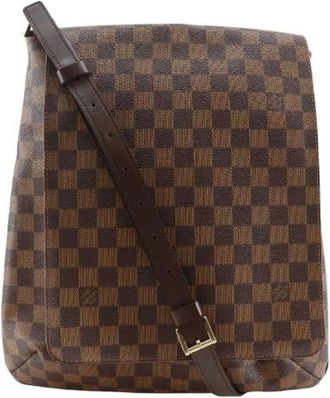 Louis Vuitton Borsa a spalla Musette Damier Pre-owned - - Pre-owned - Uomo - Marrone - ONE SIZE
