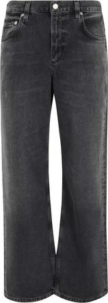 Citizens Of Humanity Lindz Low Rise Straight - Dames - Regular Fit Jeans - Zwart - W24 - Jeans