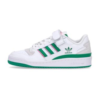 adidas Sneakers, female, White, Size: 10 2/3 US Cloud White Green Pink Low Shoe