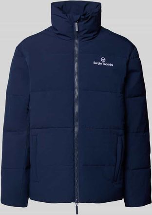 Sergio Tacchini Steppjacke mit Stehkragen Modell NILO in Marine, Größe XXL