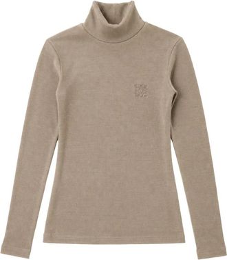 Max Mara Saluto Turtleneck - Dames - Coltruien - Beige - S - Wol - Truien & Vesten