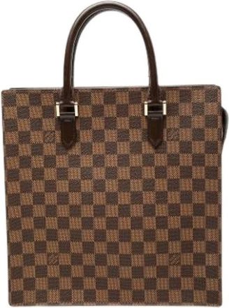 Louis Vuitton Pre-owned Venice Sac Plat - Dames - Vintage Shopper - Bruin - ONE Size - Leer - Vintage