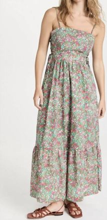 Lost + Wander Big Sur Maxi Dress In Greenfloral