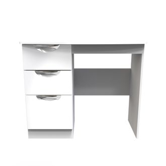 Welcome Furniture Cairo Ready Assembled Dressing Table - White Gloss & White - Welcome Furniture | TJ Hughes