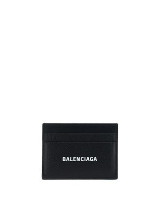 Balenciaga Grainy leather card holder