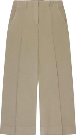 Incotex Black Straight-Leg Pleated Cotton Pants