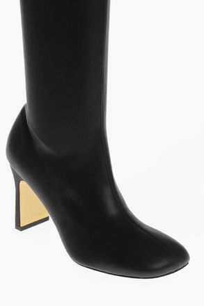 Stella McCartney Stivali Alti IVY STRETCH In Ecopelle Tacco 8 cm Stella McCartney