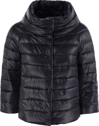 Herno Navy Blue Sofia Down Jacket