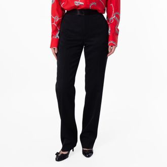 Burberry Wool Tailored Trousers, Brand Size 2 ( US Size 0 )