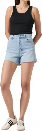 Rolla's Original High Waist Short In Sunshine Blue