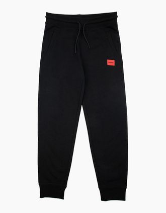 HUGO BOSS Mens Hugo Doak212 Patch Logo Tracksuit Pants Black 001 - Size: 38/Regular