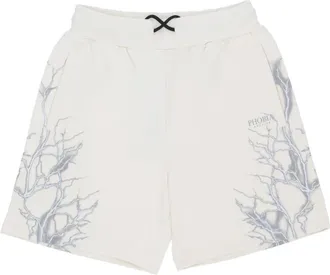 Phobia Archive SLR Lightning Shorts - Heren - Korte Broeken - Wit - L - Katoen - Korte Broeken