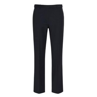 Max Mara Stretch Cotton-Blend Trousers, Brand Size 42IT_40F ( US Size 8 )