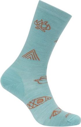 Icebreaker Merino Lifestyle Ultralight Crew Camp Essentials Multifunktionssocken für Herren | türkis