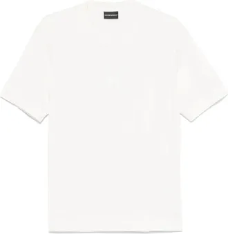 Emporio Armani Rubberised Logo Asv Jersey T-Shirt, Size X-Large