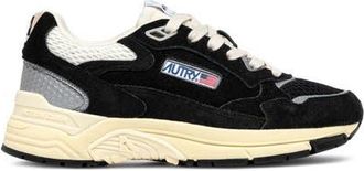 Autry Hyperway Low Sneaker in Black/silver at Nordstrom, Size 37