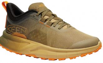 Keen Mens 450 Dirt Hiking Shoes In Light Curry/orange Pepper