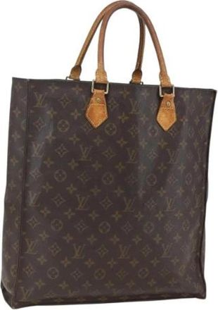 Louis Vuitton Pre-owned Canvas Tote Bag - Dames - Vintage Shopper - Bruin - ONE Size - Vintage