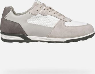 Geox Scarpe Spherica Actif X3 Uomo Grigio Chiaro/grigio Scuro