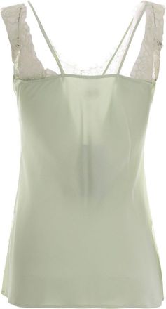 Pinko Womens Top Lydia Pizzo Celadon Tops