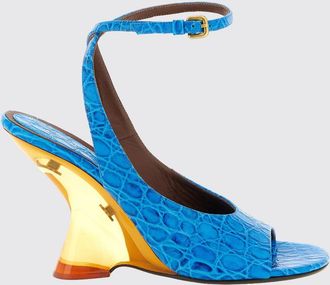 Dries Van Noten Sandalo Dries Van Noten in pelle stampa cocco