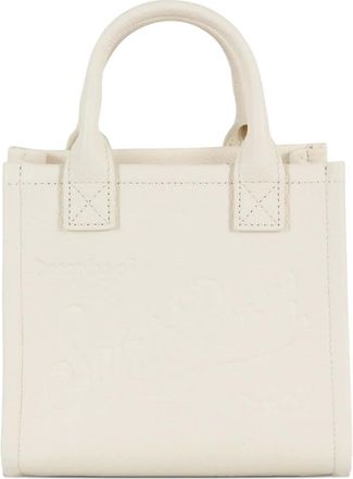 MC2 Saint Barth Vanity grain-leather tote - Neutrals