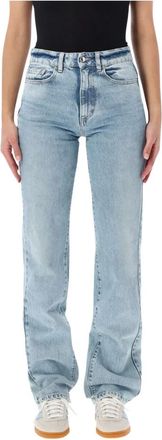 Icon Denim Los Angeles Foxy Straight Leg Jeans - - Jeans - Donna - Blu - W25