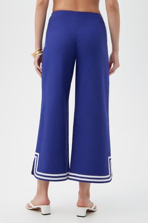 Trina Turk Abbey Wide-Leg Crop Pant