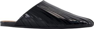 Marni Sabot Sandalen - Heren - Slip ons - Zwart - 39 EU - Leer - Schoenen