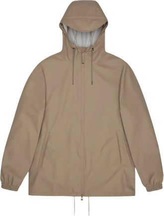Rains Storm Breaker Jacket - unisex - Zomerjassen - Beige - S - Polyester - Jassen