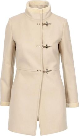 Fay Virginia Coat - Dames - Mantel - Beige - L - Wol - Jassen