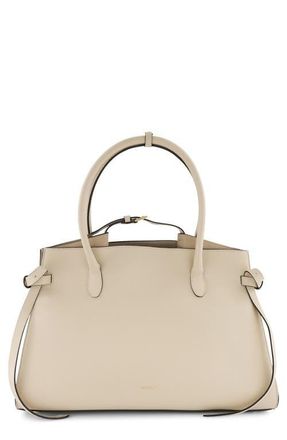 Ree Projects Large Bette Leather Tote in Beige at Nordstrom
