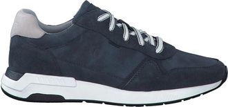 s.Oliver Blauwe Sneakers voor Mannen - Heren - Sneakers - Blauw - 42 EU - Leer - Schoenen