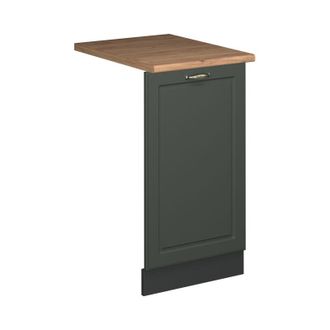 Vicco Panel Frontal Del Lavavajillas Fame-line, Verde Dorado Casa De Campo, 45 Cm, Et Roble Vicco