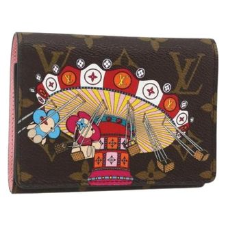 Louis Vuitton Pre-owned Wallets, female, Multicolor, Size: ONE SIZE Pre-owned Vintage Monogram Canvas Wallet