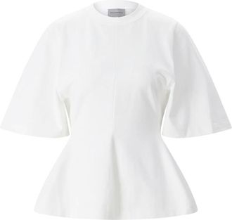 Balenciaga T-Shirts, female, White, Size: L T-Shirts