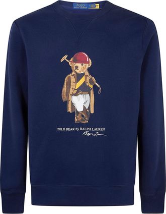 Ralph Lauren Round Neck Classic Society Bear Sweatshirt