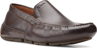 Clarks Markman Plain Leather Shoe