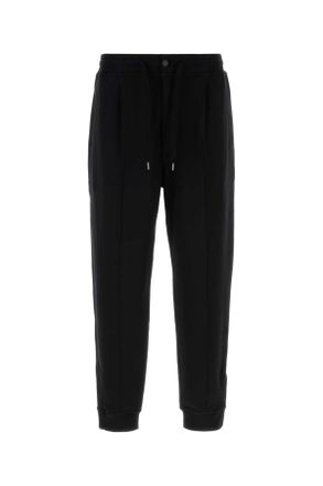 Brunello Cucinelli Brunello Cucinelli Black Cotton Blend Joggers